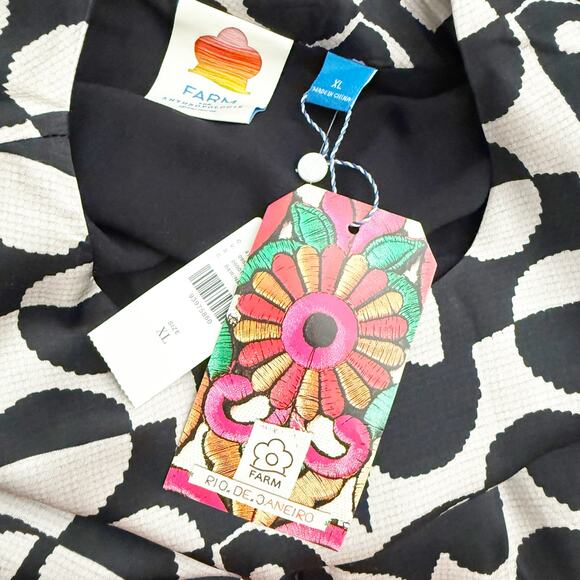 FARM RIO x ANTHROPOLOGIE | Geo Toucan Mini Dress - Picture 12 of 16